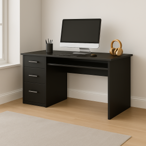 Bàn học bàn làm việc gỗ MDF có hộc tủ ngăn kéo hiện đại size 1200