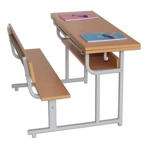 Bàn học sinh ghế liền 667