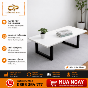 Bàn Bệt Gấp Gọn 60X120 ,  Khung Sắt 40x40, Bàn Học Ngồi Bệt MDF 17mm Chắc Chắn, Tiết Kiệm Diện Tích
