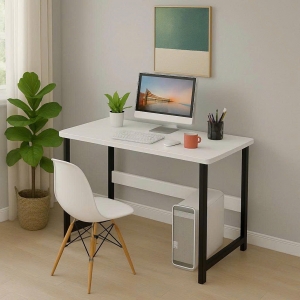 Bàn latop , bàn học tập ,bàn làm việc U0108 có kệ gác ngang hiện đại ,nhỏ gọn , chắc chắn, chịu lực tốt KT